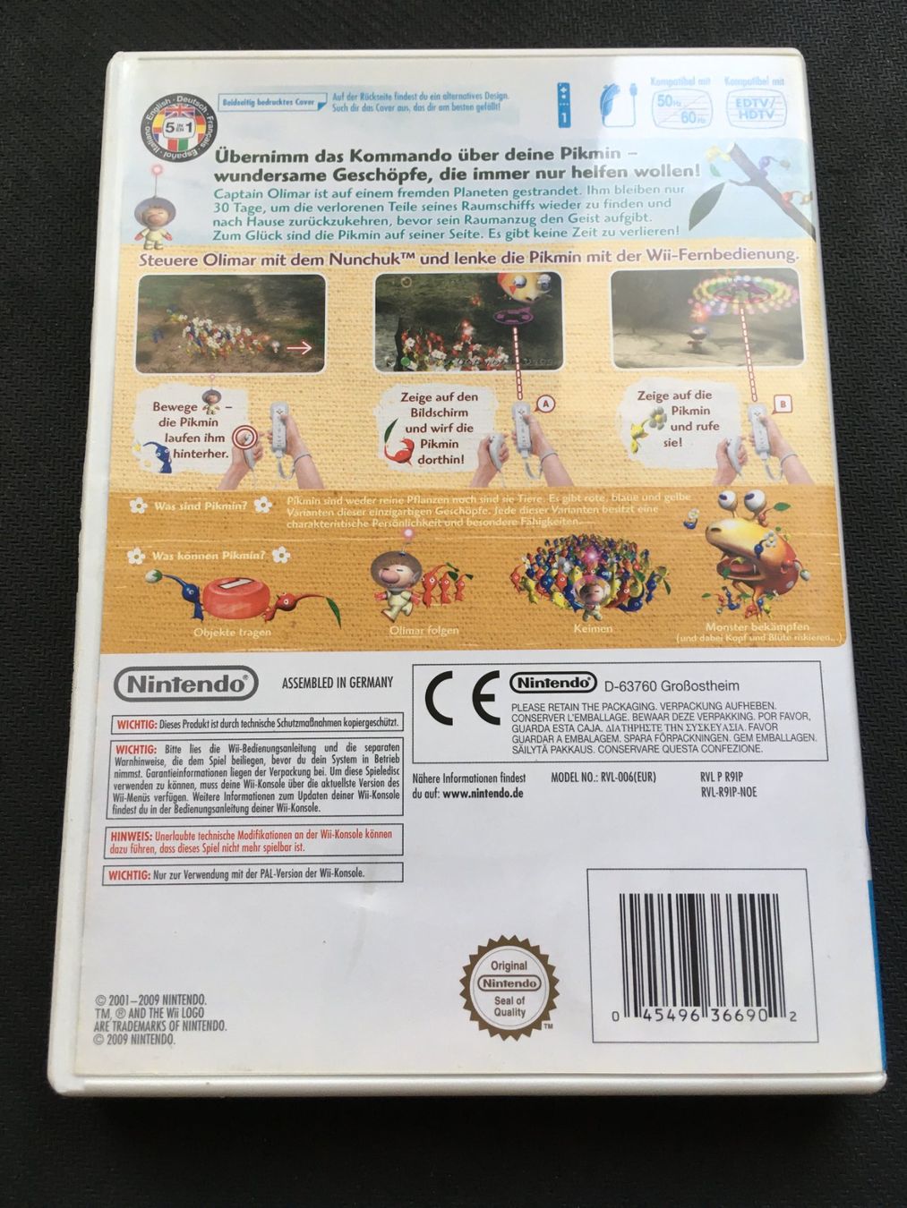 Nintendo Spiele: Pikmin für Nintendo Wii – Gebraucht aus St.Gallen von sjosjo 1