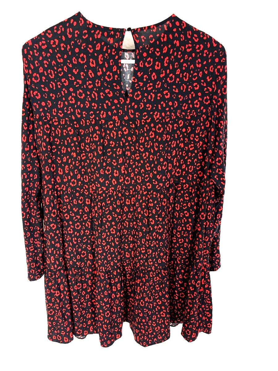 Zara Kleider: Zara robe en viscose à motif léopard, taille M – Neu (gemäss Beschreibung) aus Vuadens von Nina11 1