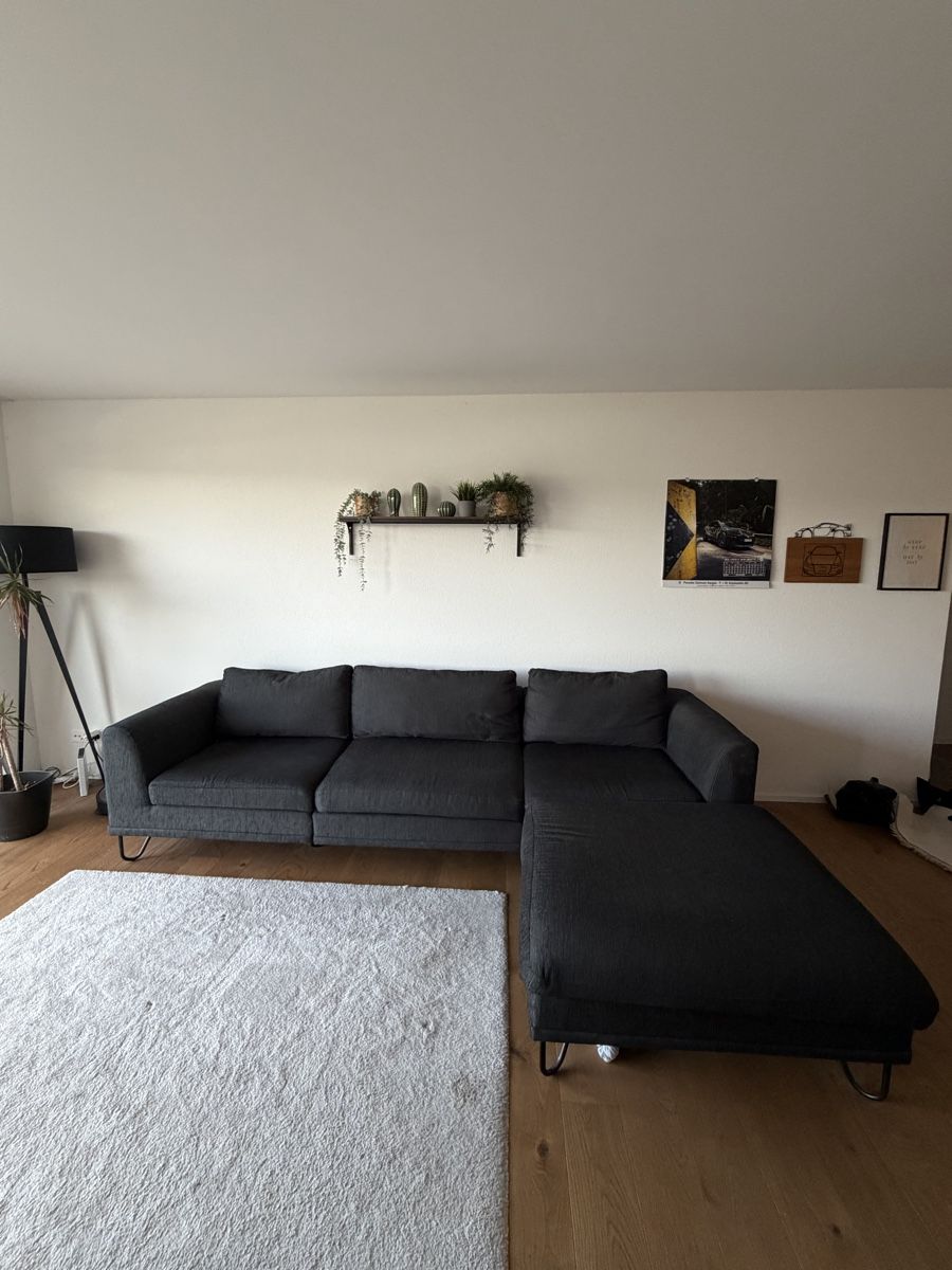 Divani: Gemütliches Ecksofa in Anthrazit - 280 x 190 – Usato da Nottwil venduto da samu1181 1