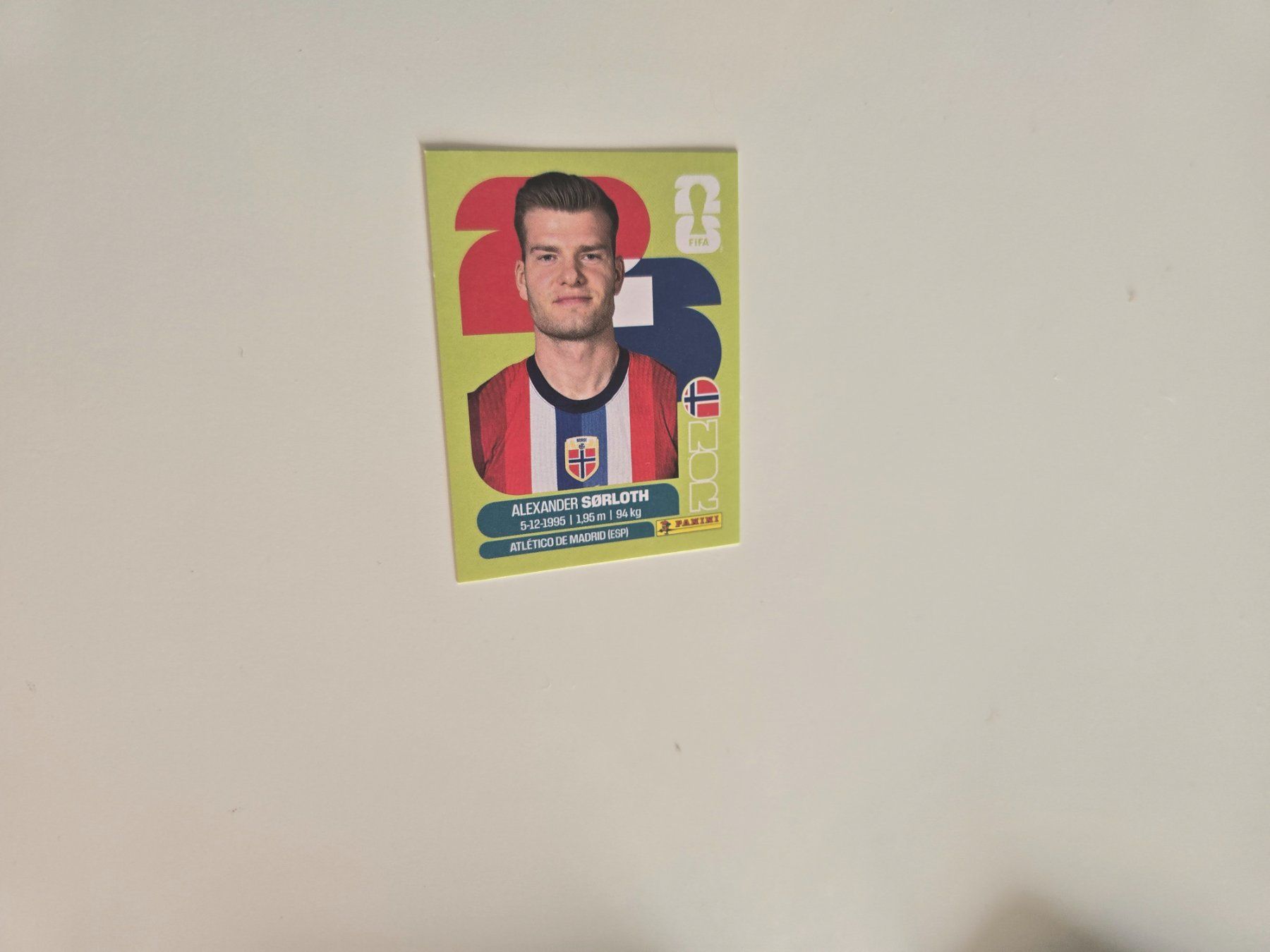Panini Carte collezionabili: Panini WM 26 - NOR16 – Nuovo (secondo la descrizione) da Tennwil venduto da mal_2fhf