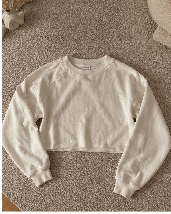 Pull&Bear Pulls & Sweat-shirts: Cropped Sweatshirt – D'occasion à Niederuzwil par Lisascloset 2