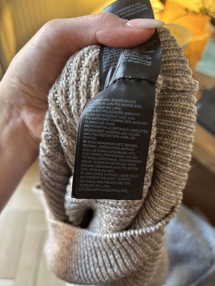 H&M Maglioni & Felpe: Pull en laine beige H&M – Usato da Zürich venduto da mps_9cp7 3