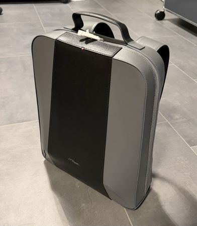 Luxus S.T. DUPONT Line D Rucksack neu und ungetragen