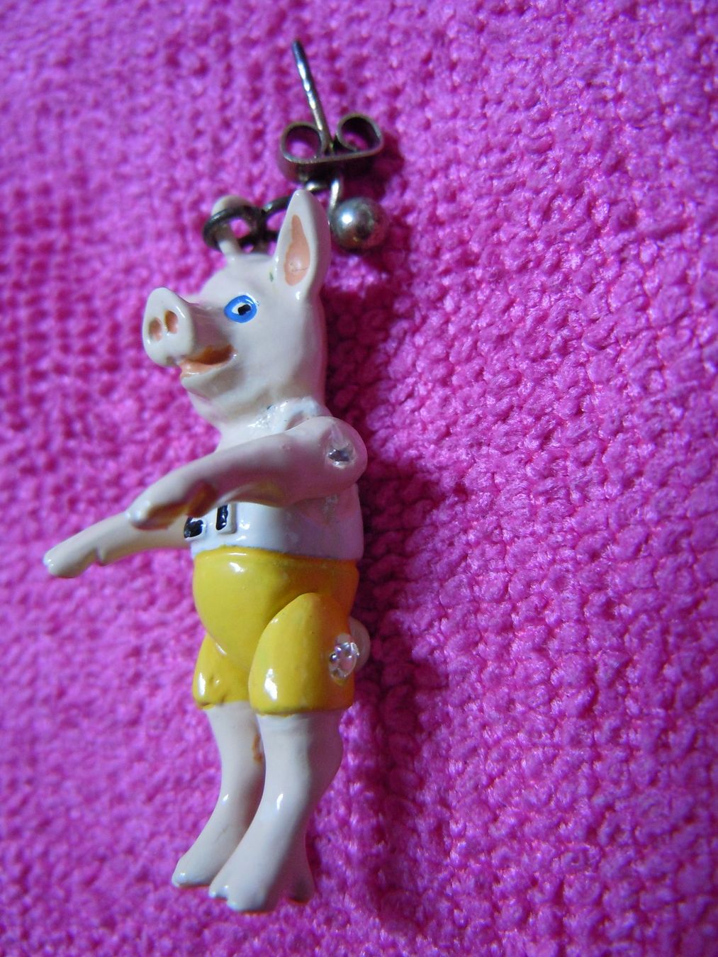 Figuren: Schwimmer Schwein Handbemalt – Gebraucht aus Luzern von Baumli1 2