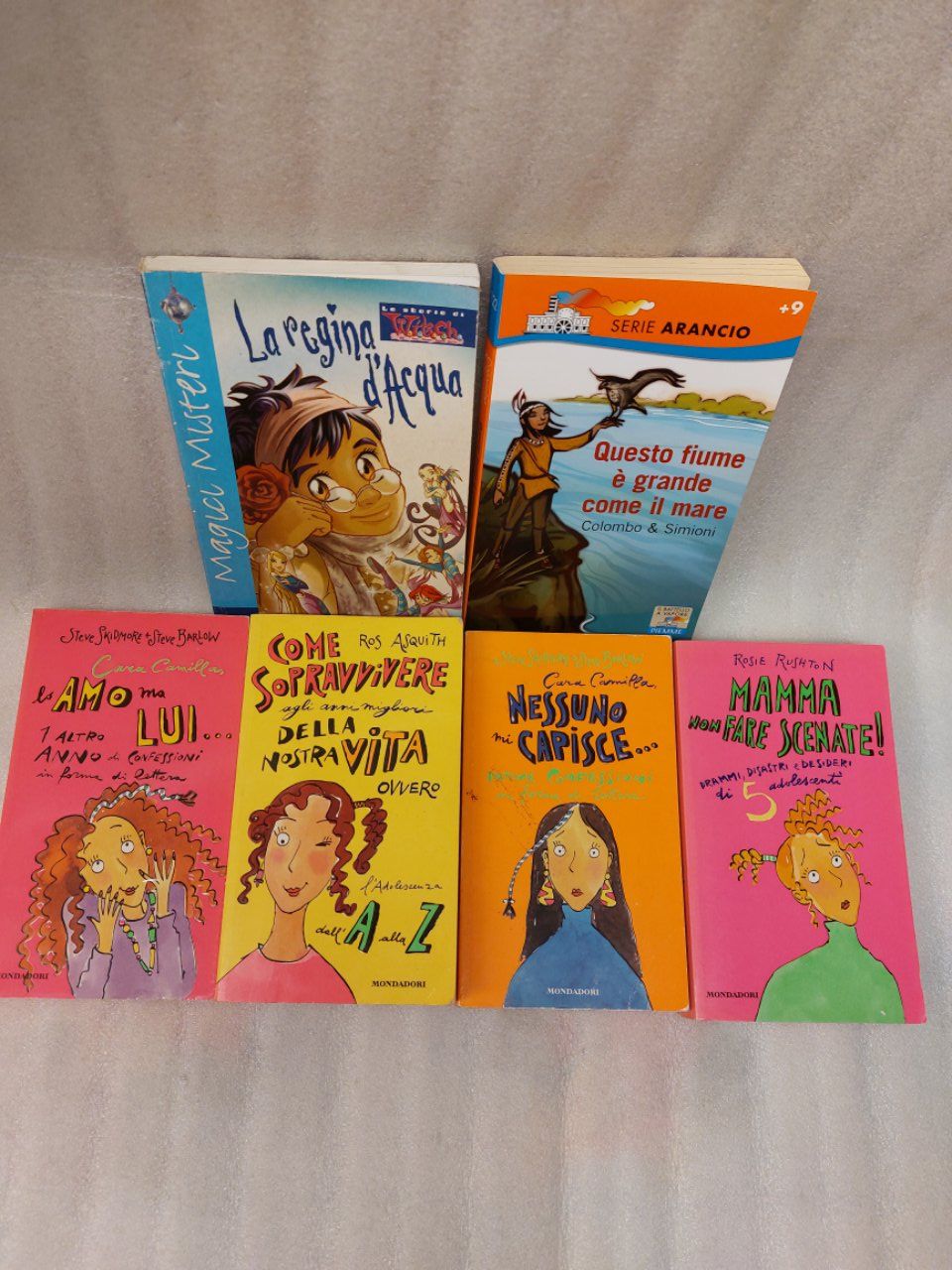Livres: 6 libri per ragazze - da 9 anni >> – D'occasion à Pambio Noranco par Pol69