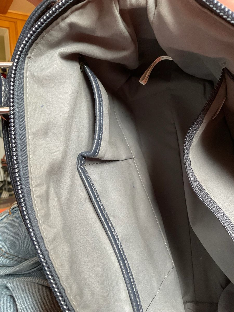 Picard Borse da donna: PICARD Lederhandtasche, dunkelblau, klassisch elegant – Usato da Utzigen venduto da Lasagne99 4