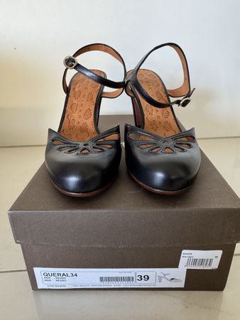 Sandalen Chie Mihara Leder Schwarz 39 Modell Queral34