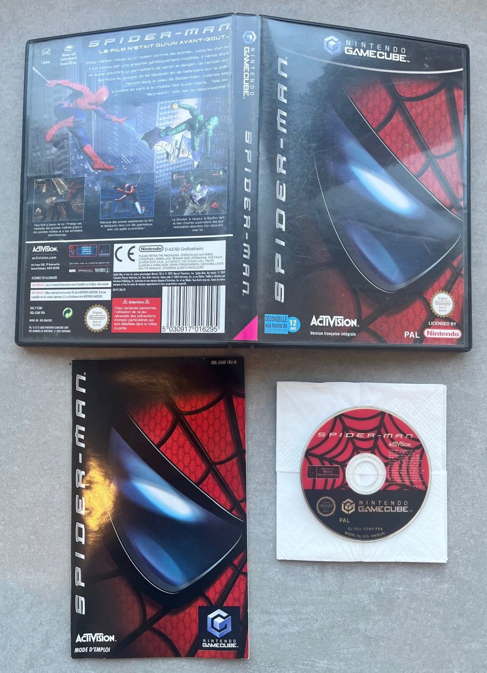 Nintendo Giochi: Nintendo Gamecube Spiderman PAL OVP CIB – Usato da Gravesano venduto da Ing_lb