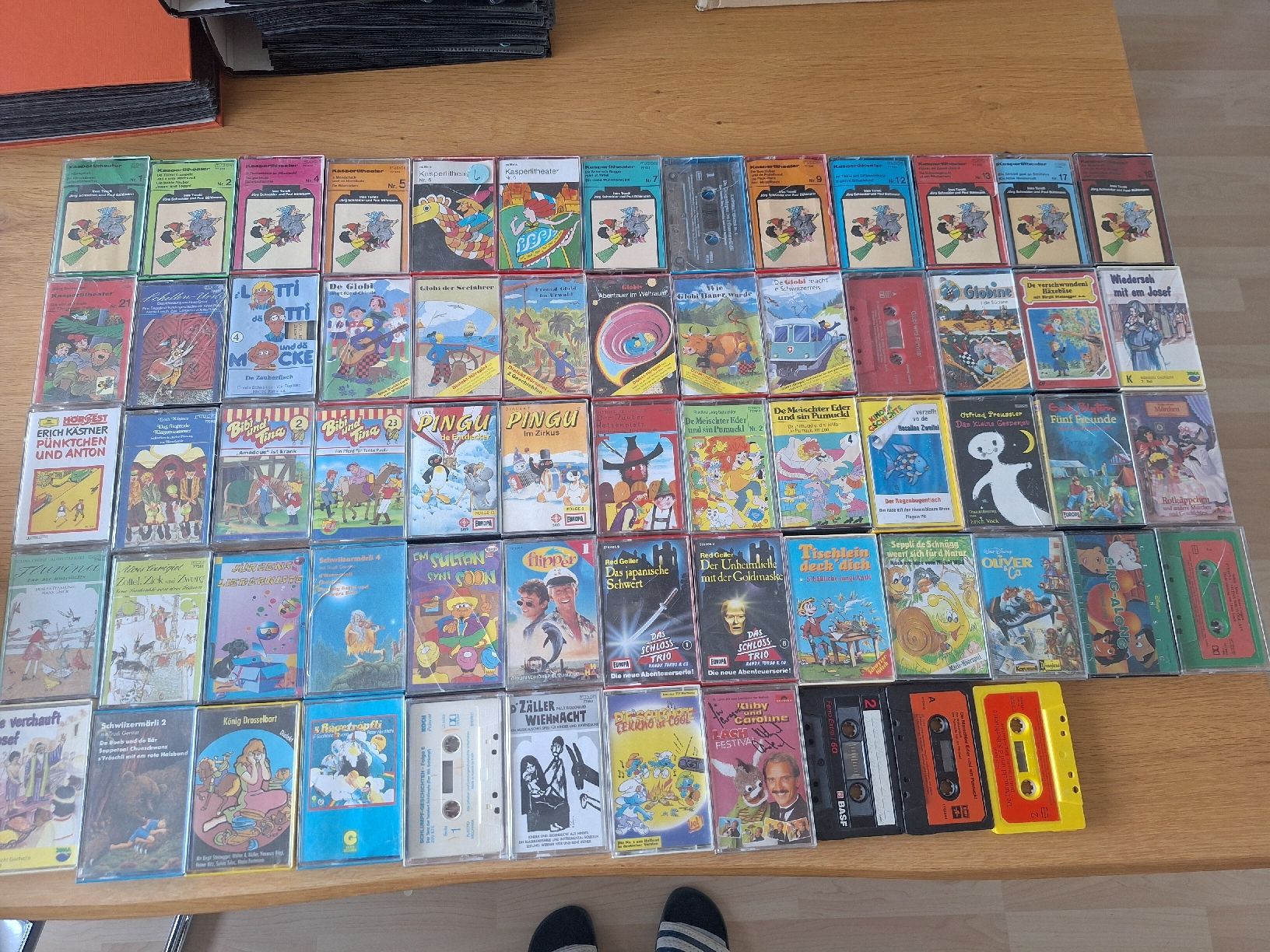 Cassettes audio: Grosse Kinder Kassetten Sammlung 90 Stk. – D'occasion à Wanzwil par chlinih93