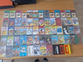Grosse Kinder Kassetten Sammlung 90 Stk.