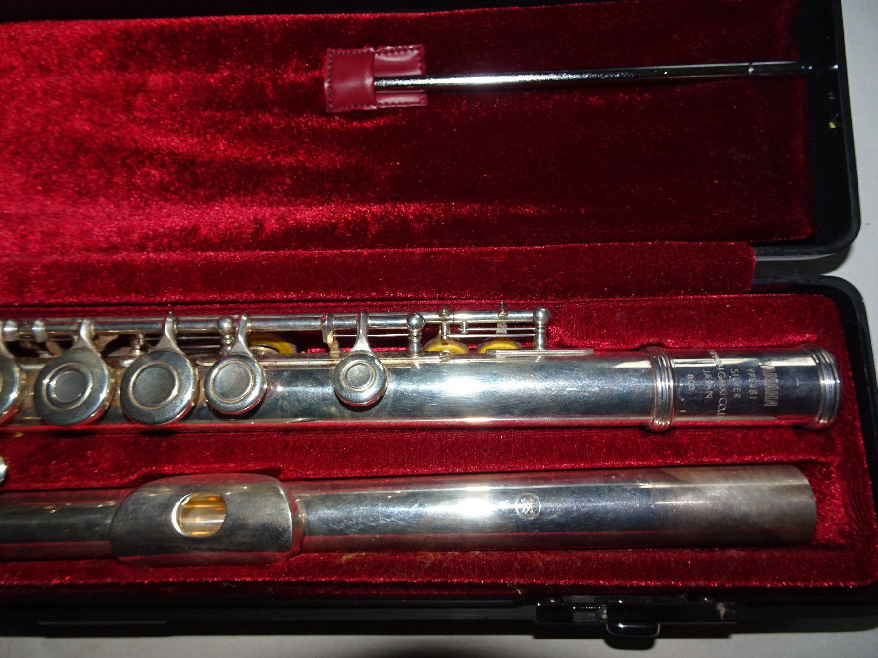 Yamaha Strumenti musicali: Querflöte Yamaha YVL 481 Silver – Usato da Siebnen venduto da niki61 2