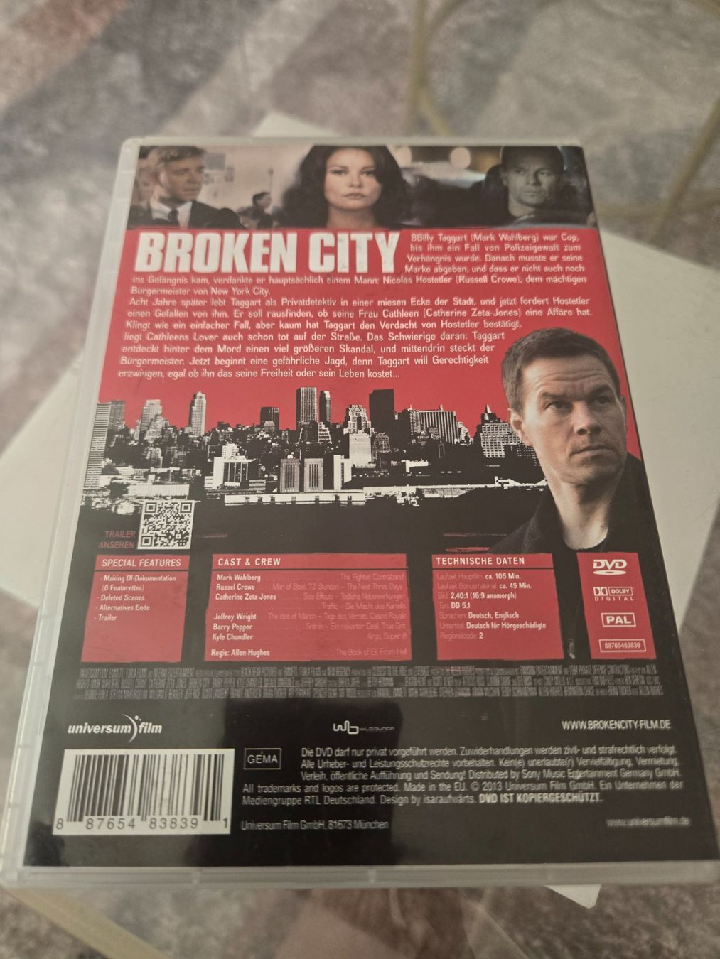 Tutti i DVDs: Broken City DVD – Usato da Bussigny venduto da Kfdlt 1