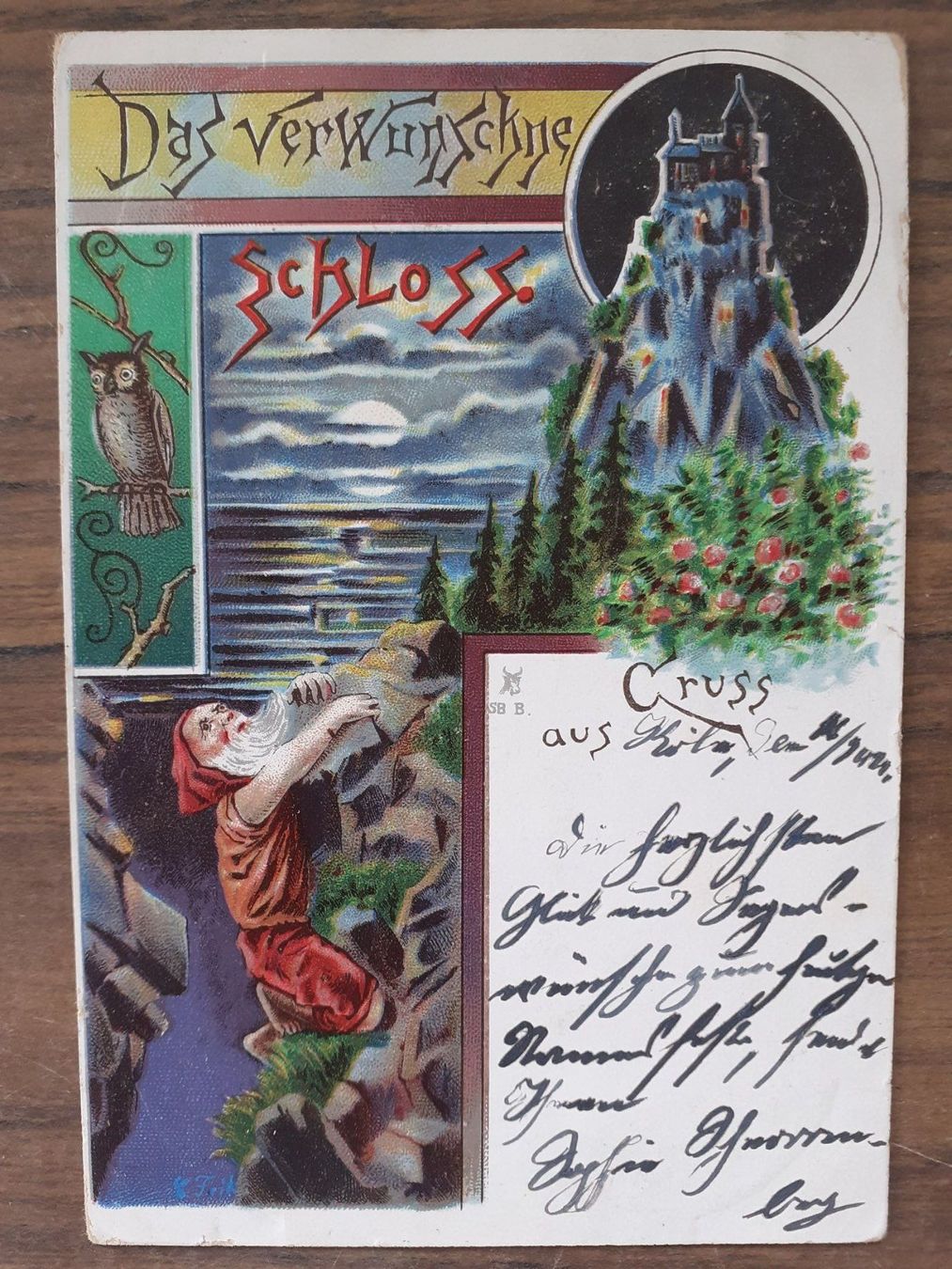 Cartes postales: Antike Ansichtskarte Märchen 1899 – D'occasion à Mörschwil par lindaswunderkiste