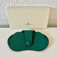 😎 Rare étui à lunettes Rolex en cuir neuf 😎