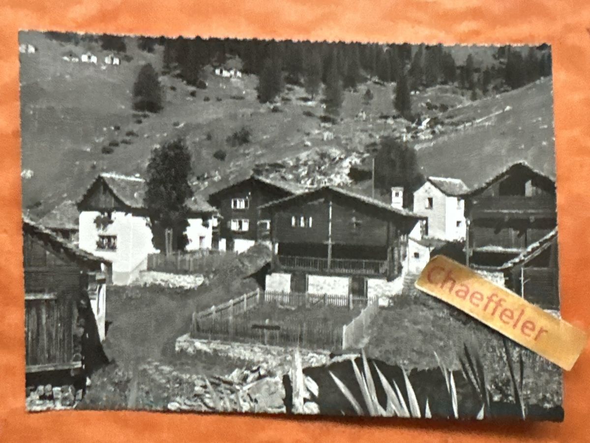 Cartoline postali: Bosco-Curin. Das Walserhaus – Usato da Zürich venduto da Chaeffeler