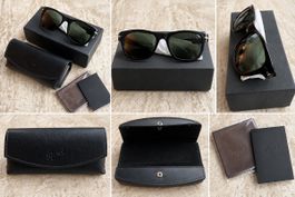 Persol Sunglasses Black Frame with Case and Box New