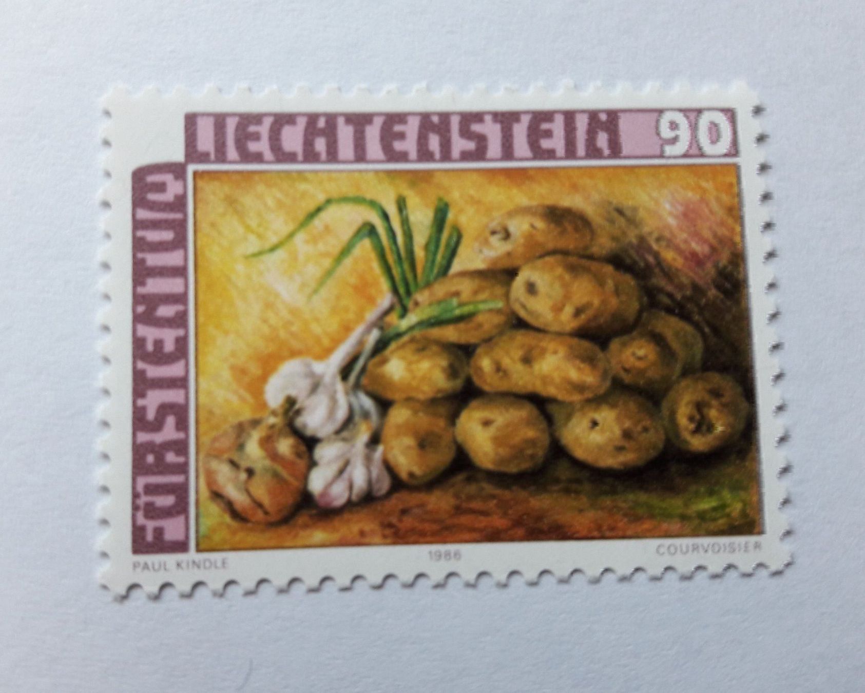 Alle Briefmarken: 1986 Ackerfrüchte  ** – Neu (gemäss Beschreibung) aus Alten von Regenwasser 3