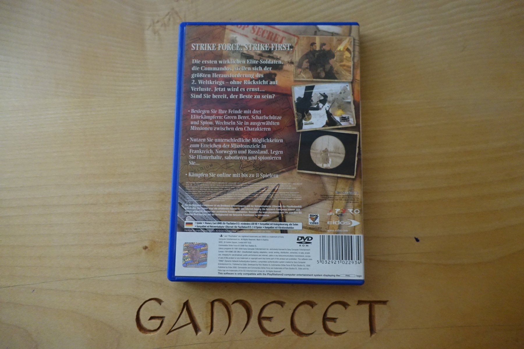 Sony Spiele: Commandos Strike Force – Gebraucht aus Steinach von Gamecet 2