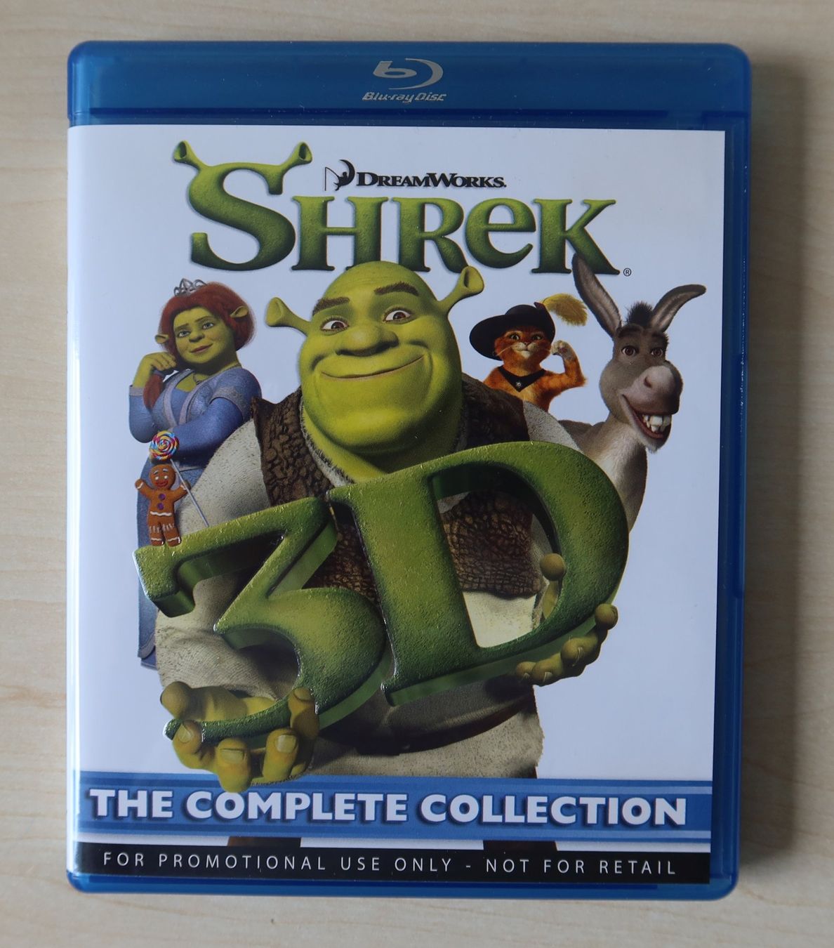 Tutti i DVDs: Blu-Ray SHREK 3D - the complete Collection - NEU – Nuovo e nell'imballaggio originale da Zürich venduto da Piki7