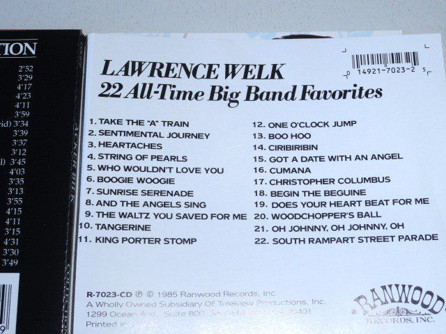 CD: 4CDds- Jacques Doudelle, Lawrence Welk, Acker Bilk & Goodman – Usato da Unterbäch venduto da xazuq 3