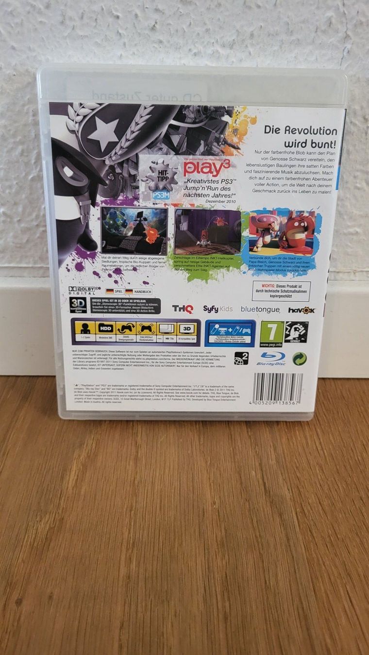 Sony Jeux: PS3 - de Blob 2 – D'occasion à Münsingen par DigitaleSpielecke 1