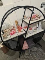 Marmor/ Metall Regal