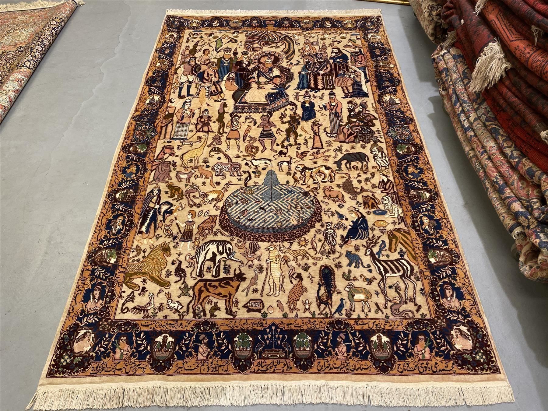 Tappeti: Perfekte feine Tabriz m. Seide 250x152cm – Usato da Steinhausen venduto da Super05 6