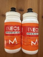 Trinkflaschen INEOS Grenadier Set orange weiss 2 Stck