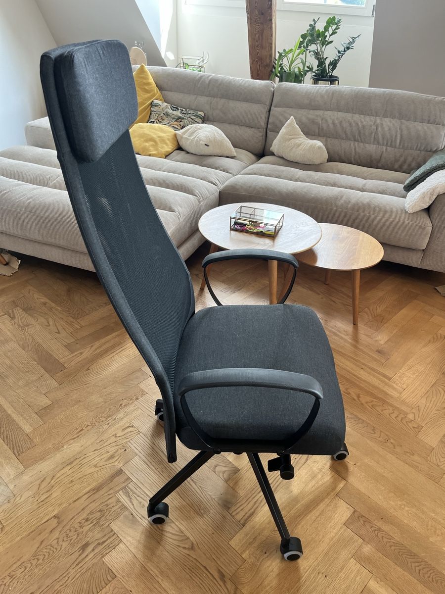 Ikea Sedie: Ikea Markus Mittelgross Dunkelgrau – Nuovo (secondo la descrizione) da Lichtensteig venduto da swiss_entrecote 1