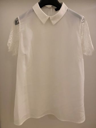 ORIGINAL HALLHUBER BLUSE BUSINESS TOP 38 GRATIS LIEFERUNG!