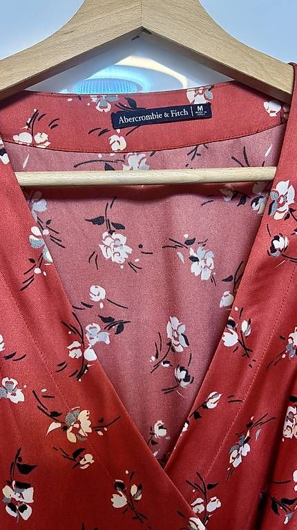 Abercrombie Vestiti: Freizeitkleid - Abercrombie & Fitch - Rot - Grösse M – Usato da Rütihof venduto da Jul_sr2c 1