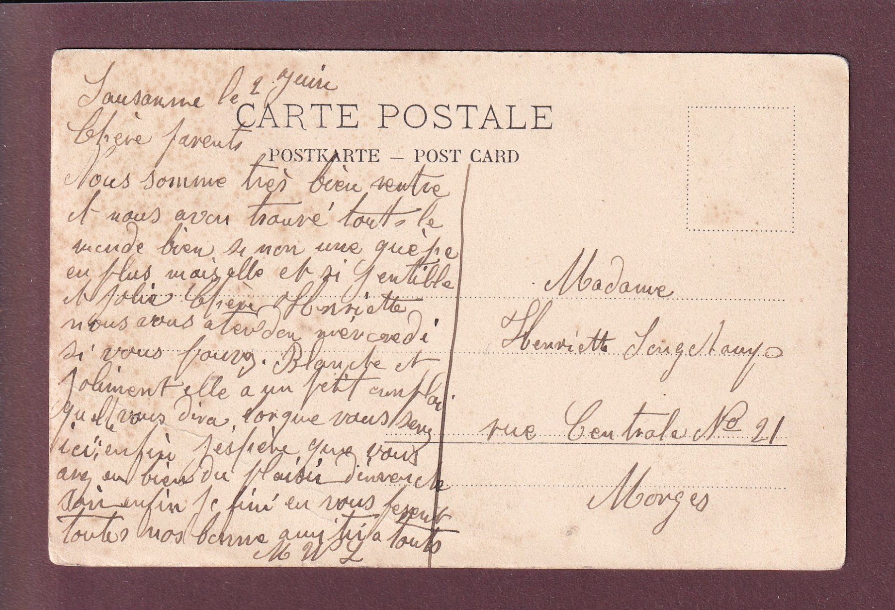 Ansichtskarten: LE BOUVERET - Kursaal - CPN – Gebraucht aus Pully von nicecards 1