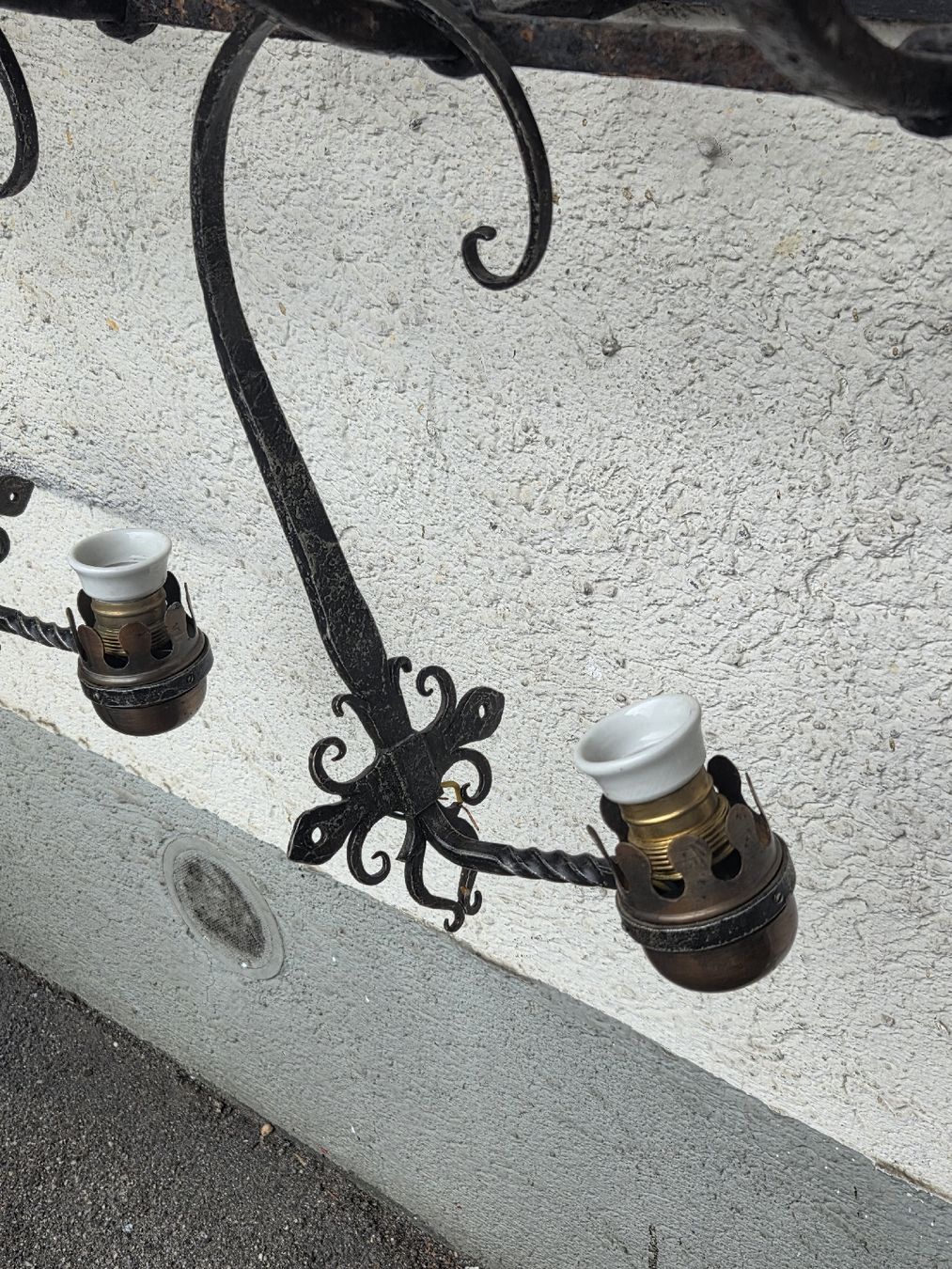 Lampade: 2 antike Wandlampen – Usato da Küblis venduto da rol_fkd5 1