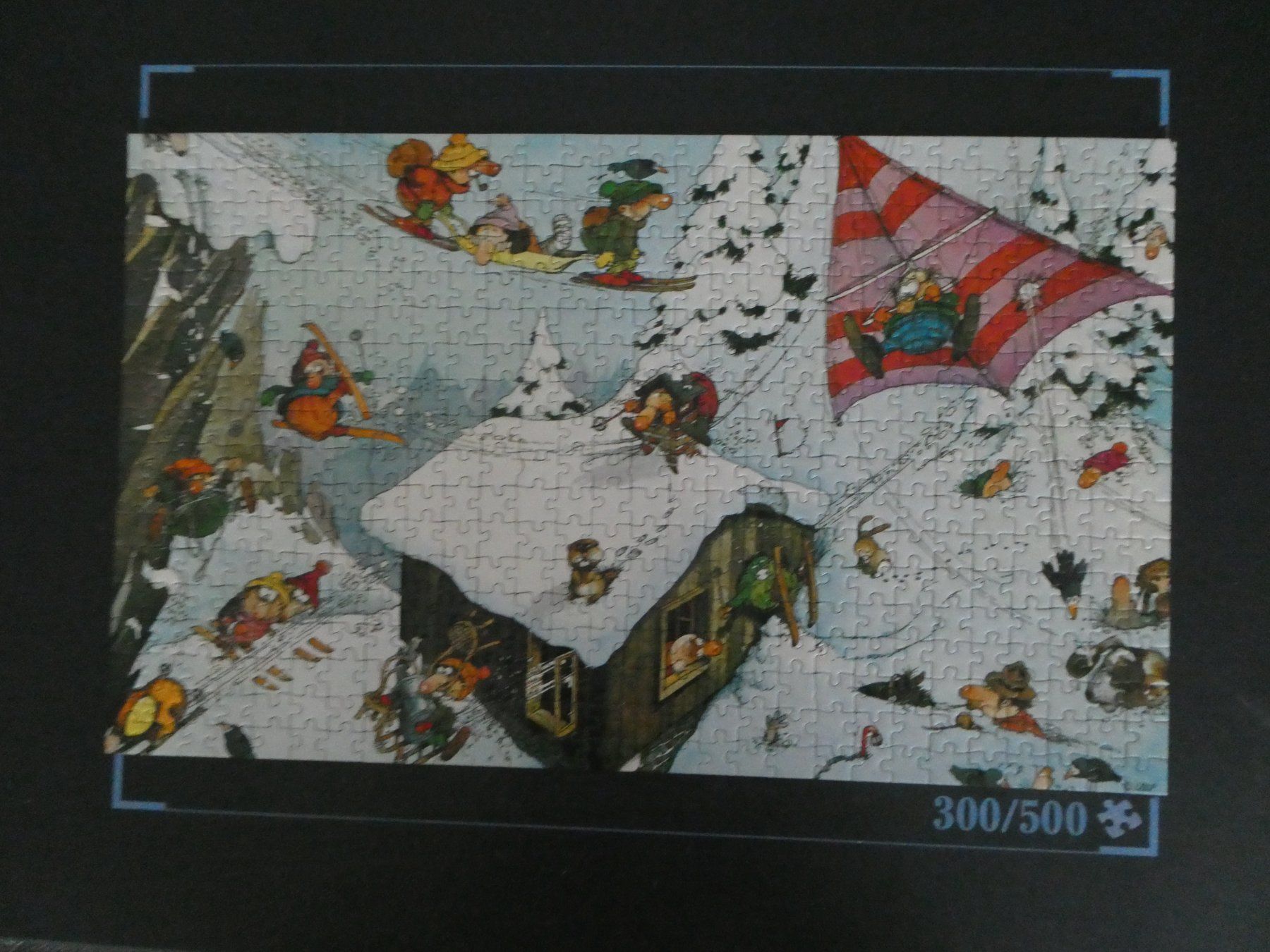 Heye Puzzles: Happy Skiing Heye-Puzzle 500 Teile – Gebraucht aus Steinhausen von Aktion 1