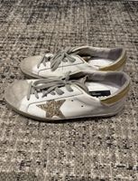 Sneakers Golden Goose weiss Gold Glitzer
