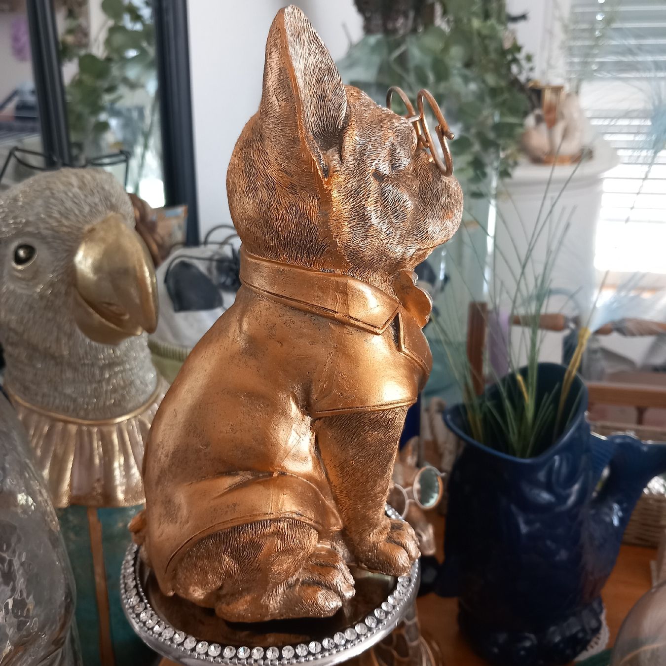 Tutte le decorazioni: Goldiger Deko Mops / Shappy / Vintage/ Neu – Nuovo (secondo la descrizione) da Aegerten venduto da gismolini 4