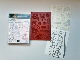 Stampin' Up! Stempelset "Coole Wintergrüsse"+ Dies