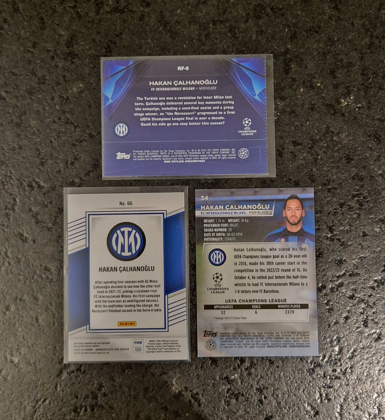 Topps Carte collezionabili: Hakan Calhanoglu - Inter Milan - Topps & Panini – Nuovo (secondo la descrizione) da Burg AG venduto da Danoe 1