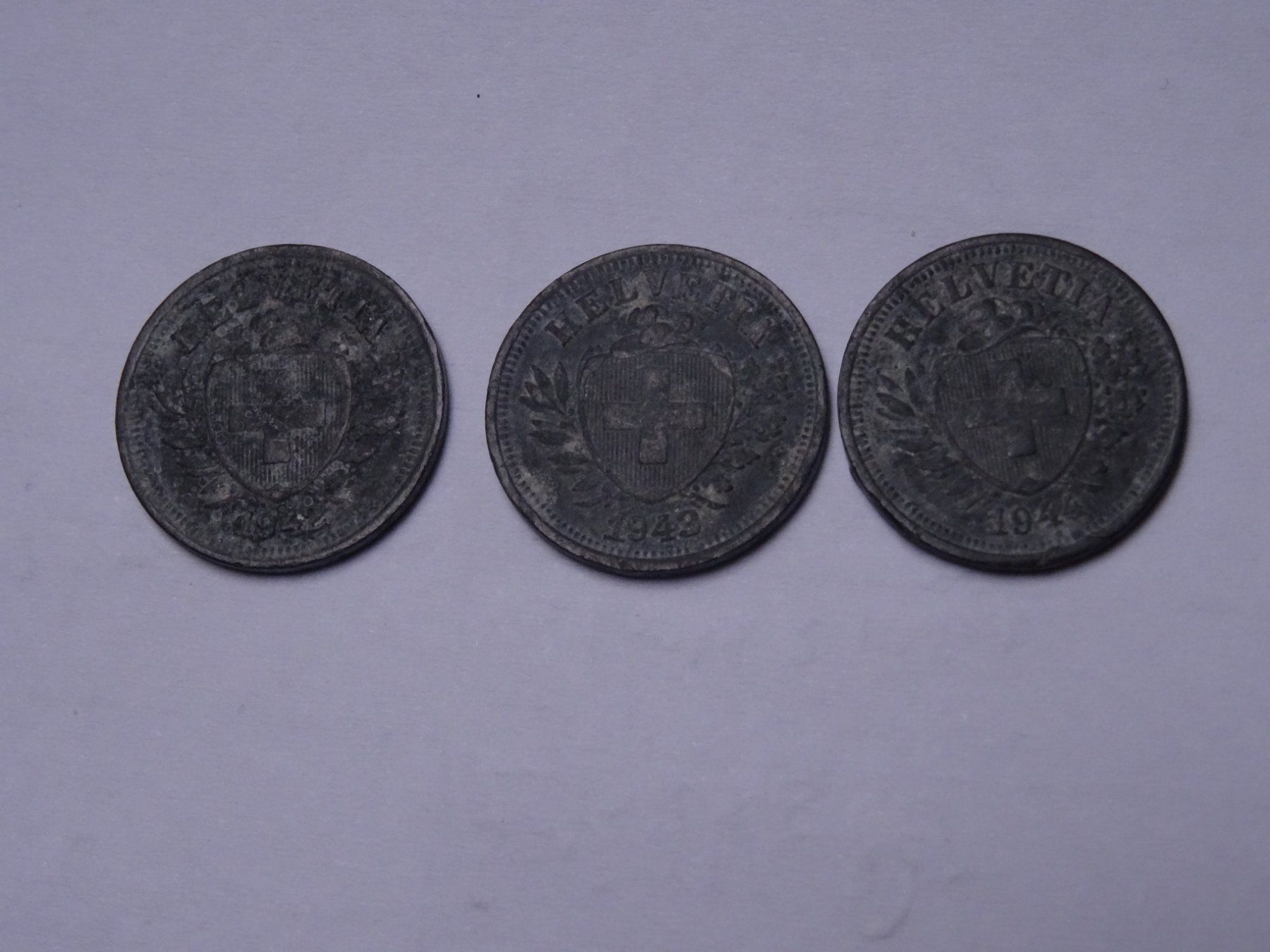 Tutti le monete: 3 x 1 Rappenstücke ab 1.-- – Usato da Lupfig venduto da Buerkli20
