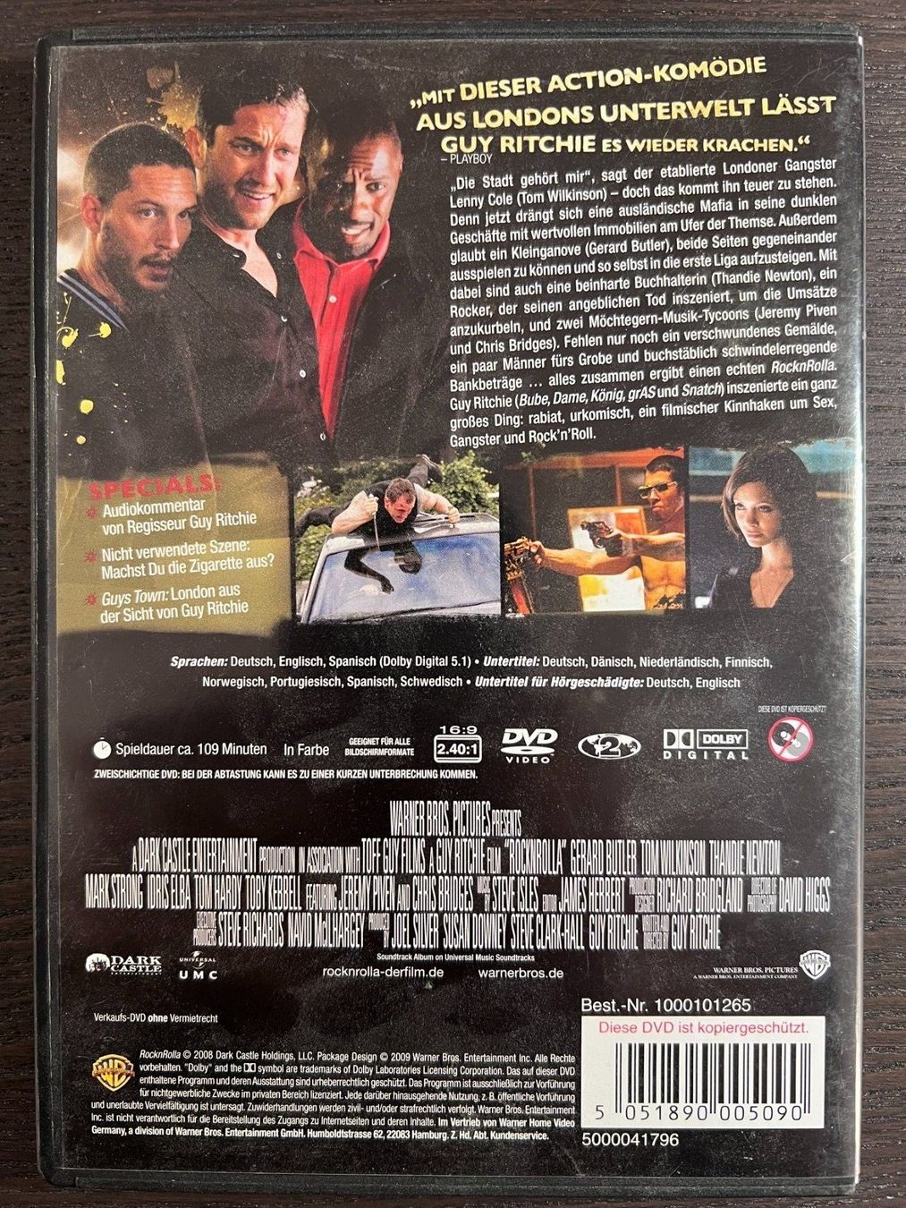 Tutti i DVDs: Rock N Rolla – Usato da Zürich venduto da FilmFreunde 1