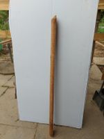 Holzpfahl spitz, 80 cm lang, unbehandelt, für Garten, Frühli