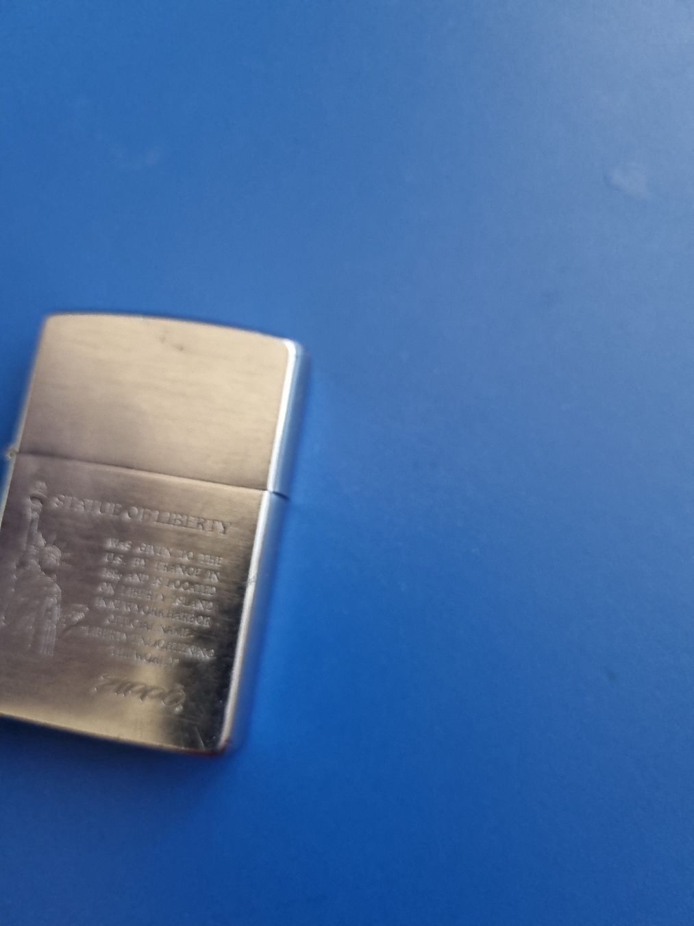 Zippo Feuerzeuge: Original Zippo Feuerzeug mit Freiheitsstatue – Gebraucht aus Schaffhausen von Leveron13 3