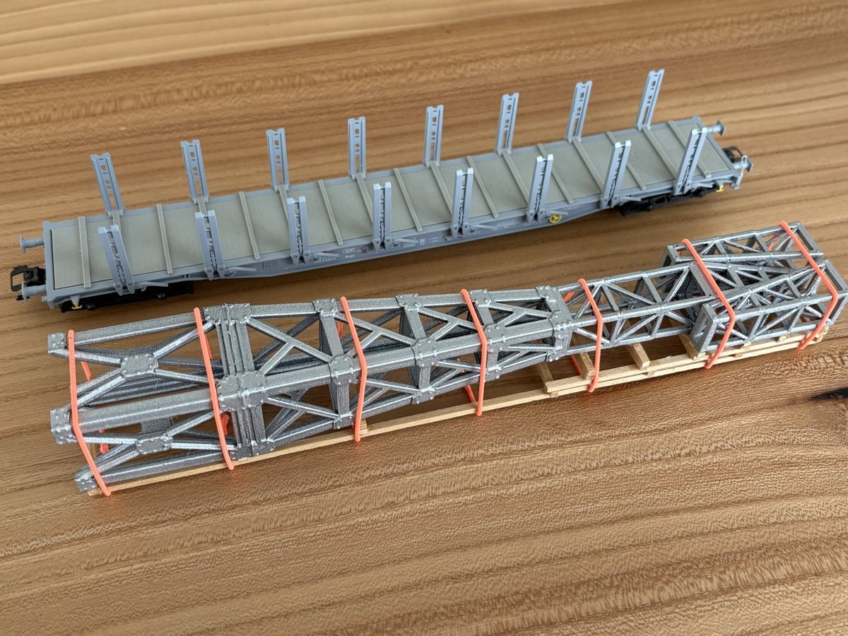 Märklin Modellini di ferrovie: Ladegut: Gondel-Mast – Nuovo (secondo la descrizione) da Zuzwil SG venduto da Zibu-3