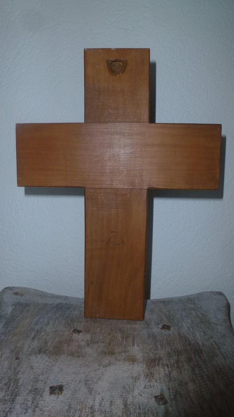 Statuette: Krippenkreuz Kreuz / Monogramm  MZ – Usato da Oetwil am See venduto da Senegal 8