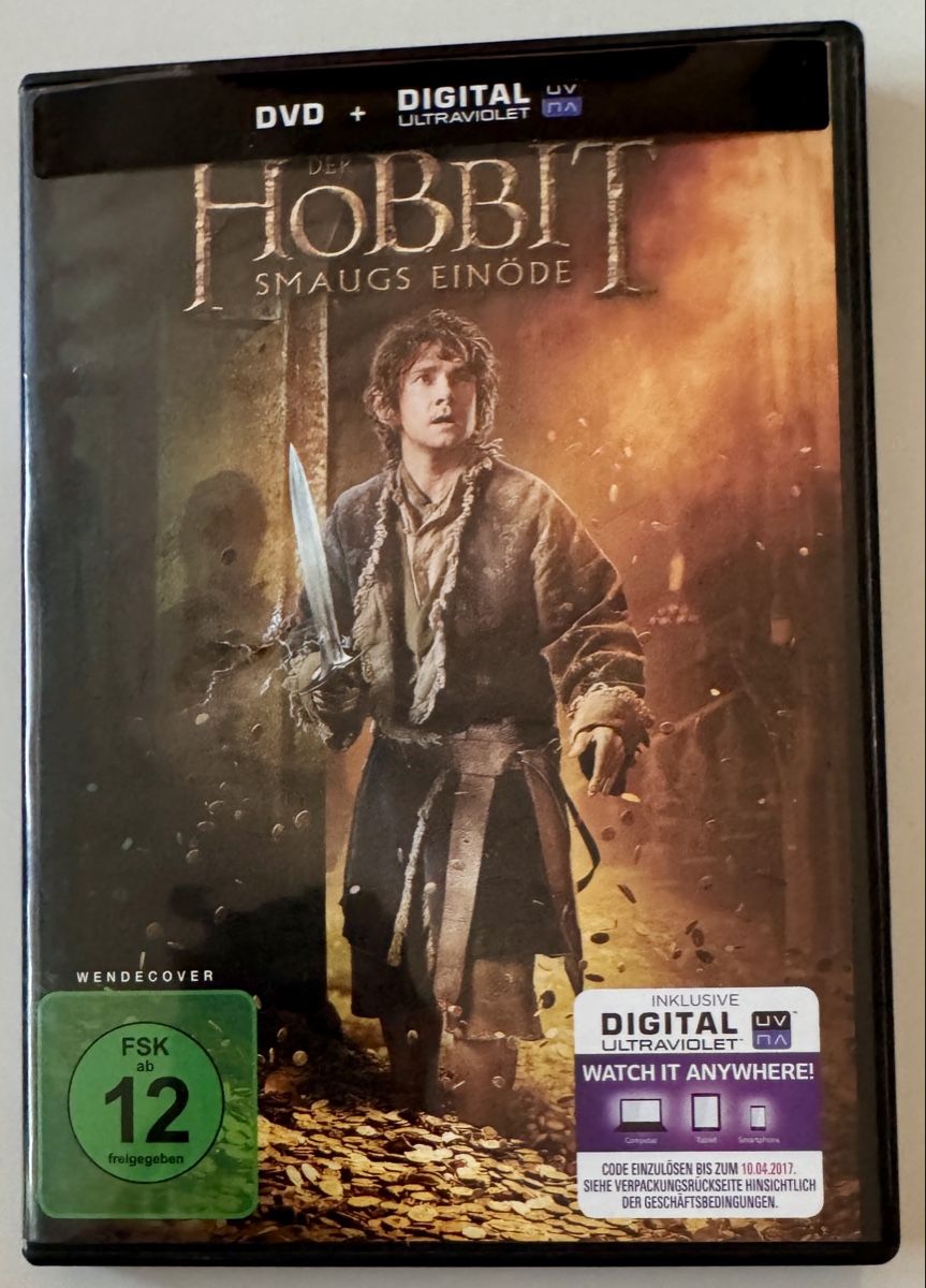 Tutti i DVDs: Der Hobbit - Smaugs Einöde – Usato da Luzern venduto da rodtegg01