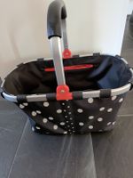 Einkaufskorb Reisenthel Carrybag schwarz weiss Punkte