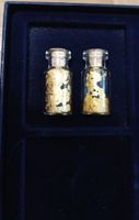 Echtes Blattgold in Mini-Gläsern - 2 Stück! ✨