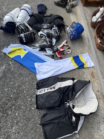Eishockey Ausrüstung Set, ideal für Anfänger, Winter