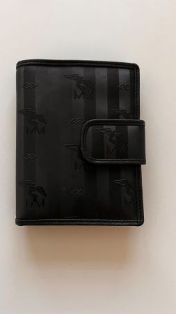 Maison Mollerus ROSEG Portemonnaie classic schwarz/gold