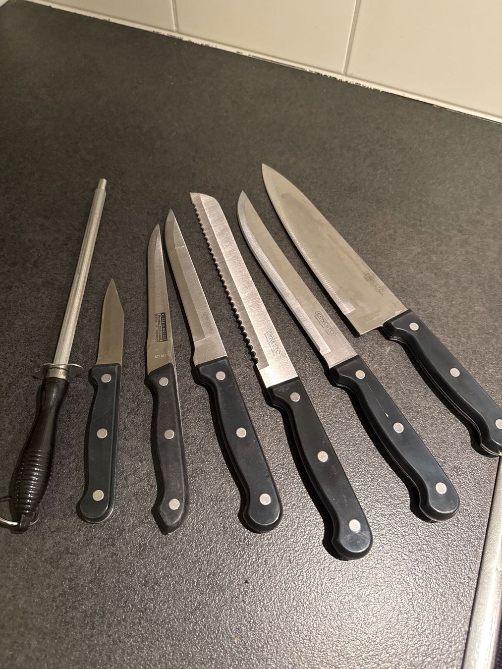 Messer: Messer mit Block – Gebraucht aus Gurmels von meinealltagshelfer 2